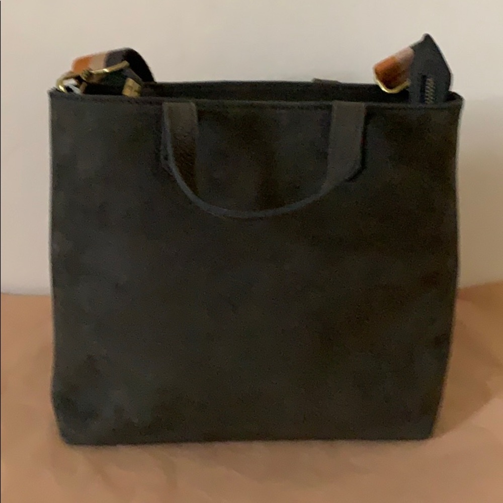 Madewell The Zip-top Transport Crossbody in Nubuck - Picture 7 of 8